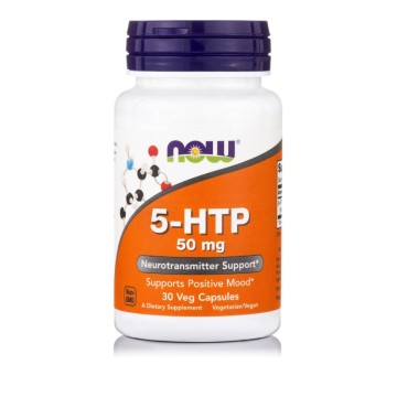 Now Foods 5-HTP 50 мг 30 растительных капсул