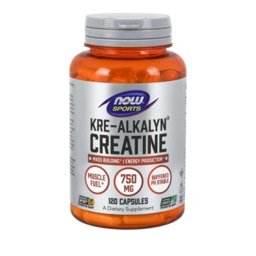 Now Foods Kre Alkalin Kreatin 120 Kapseln