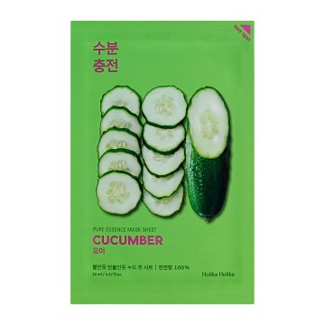 Holika Holika Pure Essence Mask Sheet Cucumber 23ml Holika Holika Pure Essence Mask Sheet Cucumber 23ml