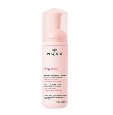 Nuxe Very Rose Light Cleansing Foam, Αφρός Καθαρισμού 150ml Nuxe Very Rose Light Cleansing Foam, Αφρός Καθαρισμού 150ml