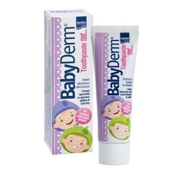 Intermed Babyderm Toothpaste 1000ppm Παιδική Οδοντόκρεμα 50ml