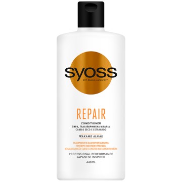Syoss Repair Hair Cream pour cheveux secs et abîmés 440 ml