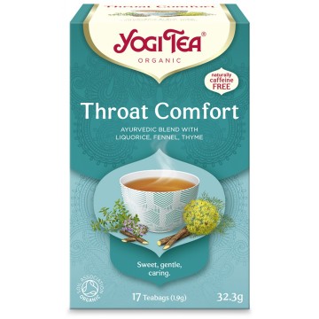Yogi Tea Throat Comfort 32.3gr, 17 thasë