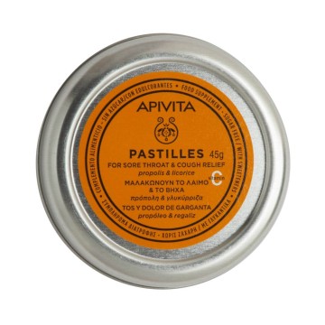 Apivita Παστίλιες για τον πονεμένο λαιμό και το βήχα με γλυκόριζα &... Apivita Παστίλιες για τον πονεμένο λαιμό και το βήχα με γλυκόριζα &...