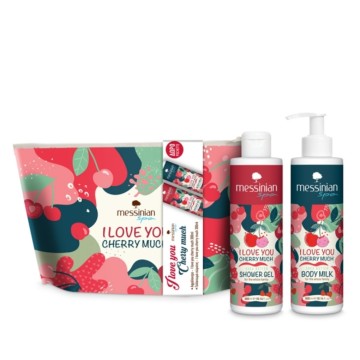 Promo Spa Messiniana Ti amo Cherry Much Gel doccia 300 ml e latte corpo 300 ml