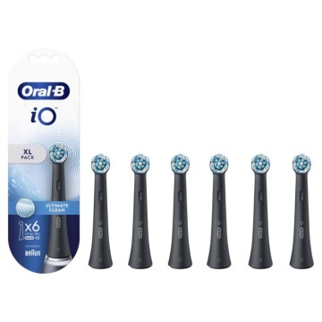 Têtes de rechange pour brosse à dents électrique Oral-B iO Ultimate Clean, 6 pièces