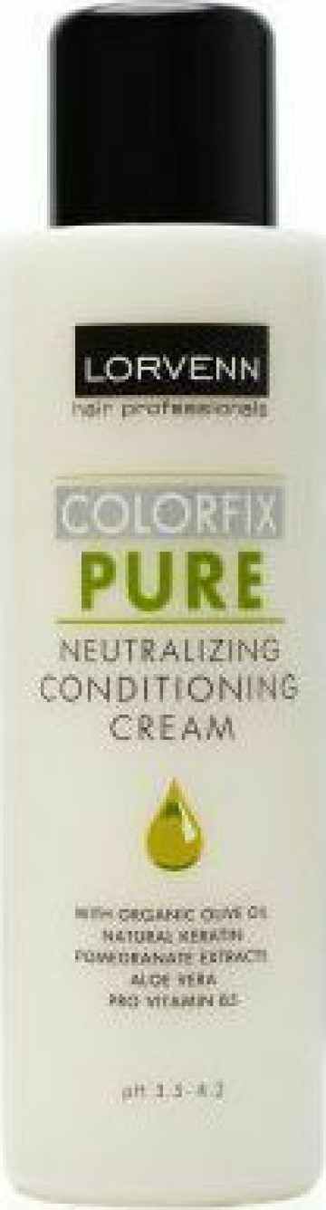 Lorvenn Colorfix Pure Neutralizing Conditioning Cream 500 мл