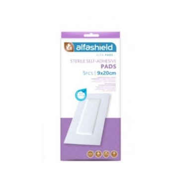 Karabinis Medical Alfashield Sterile Self - Adhesive Pads 9x20cm 5τμχ Karabinis Medical Alfashield Sterile Self - Adhesive Pads 9x20cm 5τμχ