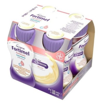Fortimel Forticare Sensations Cool Mango Peach Flavour 4x125ml