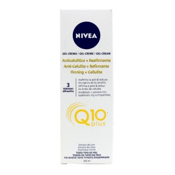 Nivea Q10 Plus Straffende Cellulite-Gelcreme für alle Hauttypen, 200 ml