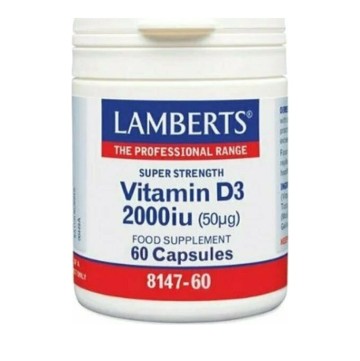 Lamberts Vitamin D3 2000iu (50mg) 60 κάψουλες Lamberts Vitamin D3 2000iu (50mg) 60 κάψουλες