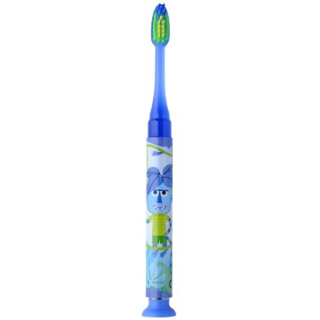 ГУМ Junior Master Light-Up Soft (903), детская зубная щетка со светящимся индикатором синяя 1шт