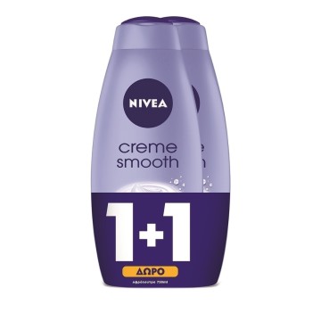 Nivea Crème de Bain Lisse Moussante 1+1 Cadeau 750ml