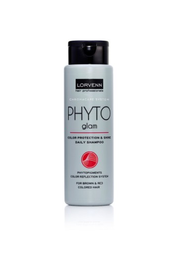 Lorvenn Phyto Glam ежедневен шампоан за защита и блясък на цвета 300 мл