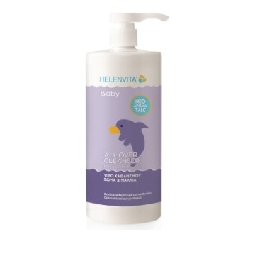 Helenvita Baby All Over Cleanser with new Talc fragrance 1L