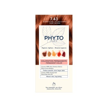 Phyto Phytocolor 7.43 Ξανθό Χρυσοχάλκινο 50ml Phyto Phytocolor 7.43 Ξανθό Χρυσοχάλκινο 50ml