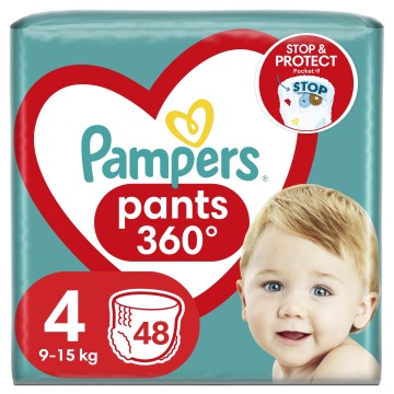 Pampers Pants Maxi Pack Νο4 ( 9-15 kg) 48 τεμάχια