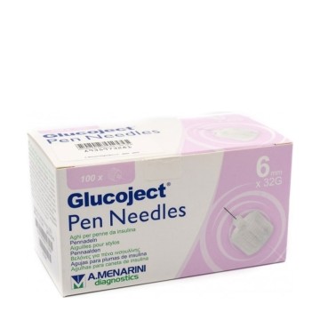 Glucoject Pen Needles 32G x 6mm 100τμχ Glucoject Pen Needles 32G x 6mm 100τμχ
