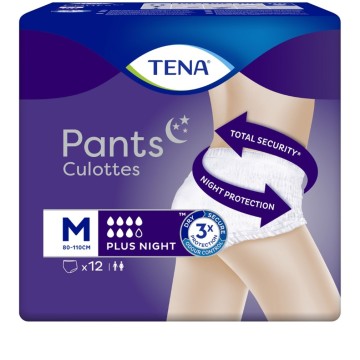 Pantaloni Tena Plus Night Medium X12