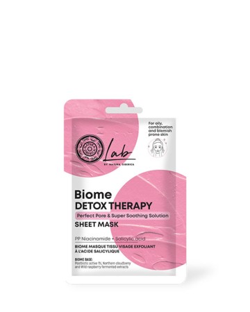 Natura Siberica Biome Detox Therapy Sheet Mask mit BHA-PHA 1 Stück