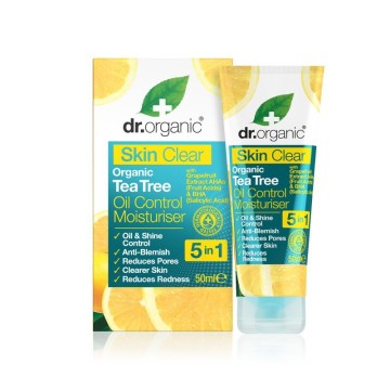 Doctor Organic Skin Clear Увлажняющее средство для контроля жирности кожи 5 в 1 50 мл