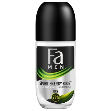 Fa Men Déodorant Roll-On Sport Energy Boost 50 ml