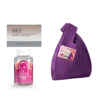 Mey Promo Vitamin A + AHA Cream, 50ml & Ivybears Womens Hair, 60 gu...