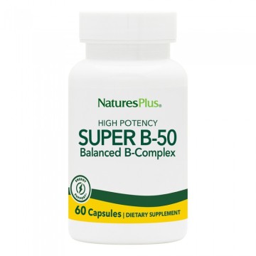 Natures Plus Super B-50 Complex 60 caps Natures Plus Super B-50 Complex 60 caps