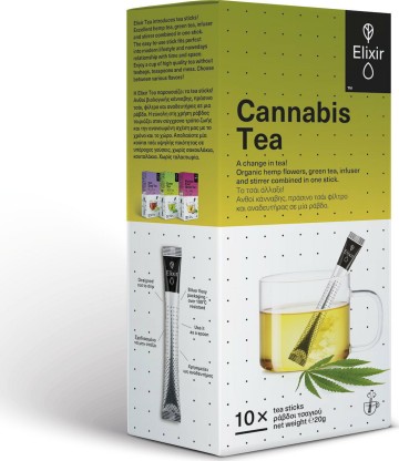 Elixir Cannabis Tea 10 Ράβδοι Τσαγιού 20gr