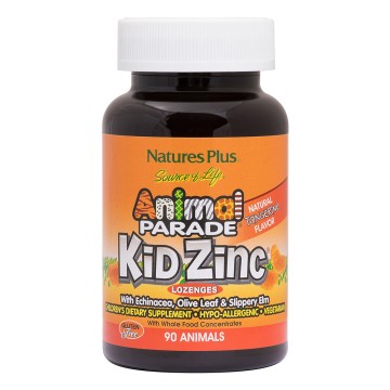 Natures Plus Animal Parade Kidzinc таблетки за смучене 8 mg, 90 капсули