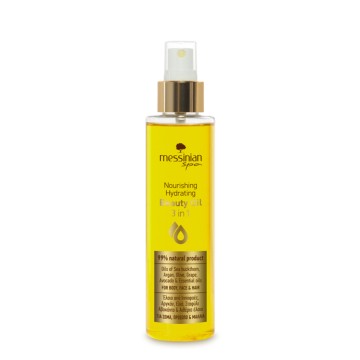 Messinian Spa Beauty Oil 3 in 1 Feuchtigkeitsspendendes Körper-, Gesichts- und Haaröl 150ml