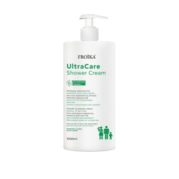 Krem dushi Froika UltraCare për fytyrë dhe trup për lëkurë normale në të thatë 1000ml