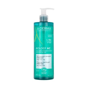 A-Derma Biology Ac Gel Καθαρισμού για Λιπαρές Επιδερμίδες 400ml A-Derma Biology Ac Gel Καθαρισμού για Λιπαρές Επιδερμίδες 400ml
