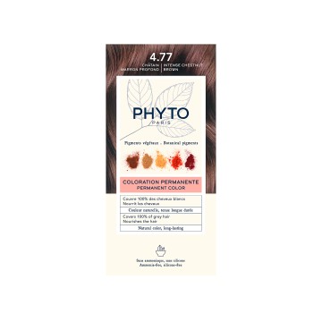 Phyto Phytocolor Μόνιμη Βαφή Μαλλιών No 4.77 Καστανό Έντονο Μαρόν Phyto Phytocolor Μόνιμη Βαφή Μαλλιών No 4.77 Καστανό Έντονο Μαρόν