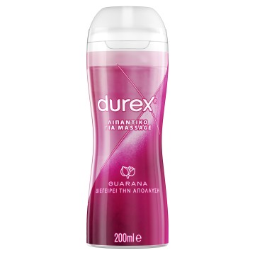 Durex Λιπαντικό Διεγερτικό Gel Play Massage 2 in 1 Guarana, 200ml Durex Λιπαντικό Διεγερτικό Gel Play Massage 2 in 1 Guarana, 200ml