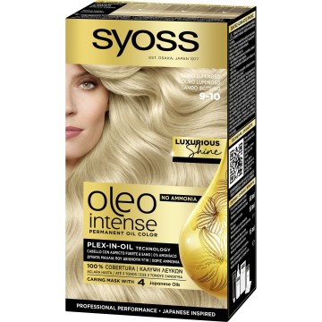 Syoss Oleo Intense 9-10 Ξανθο Φωτεινο Syoss Oleo Intense 9-10 Ξανθο Φωτεινο