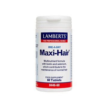 Formula 60 tableta Lamberts Maxi kundër rënies së flokëve dhe forcimit të flokëve