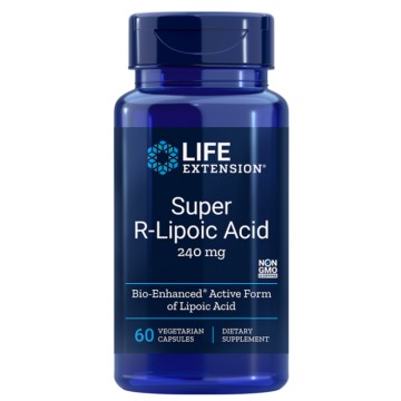 Life Extension Супер R-липоевая кислота 240 мг, 60 капсул