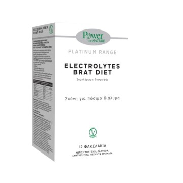 Power of Nature Platine Gamme Brat Diet Electrolytes 12 sticks