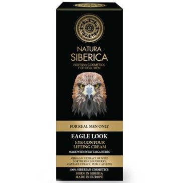Krem për ngritjen e konturave të syve Natura Siberica për meshkuj Eagle Look, Krem lifting për sytë, 30ml
