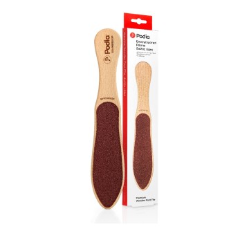 Podia Premium Wooden Foot File Επαγγελματική Ράσπα Διπλής Όψης Podia Premium Wooden Foot File Επαγγελματική Ράσπα Διπλής Όψης