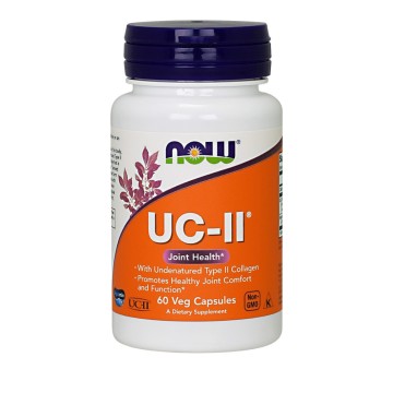 Now Foods UC-II كولاجين من النوع الثاني غير طبيعي 800 مجم 60 كبسولة نباتية
