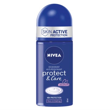 Nivea Protect & Care Roll-On Anti-Transpirant 48h 50 ml