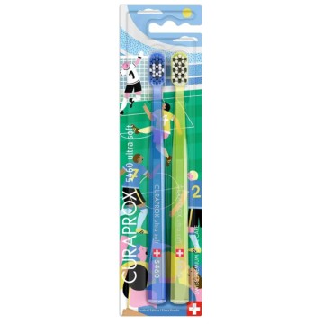 Curaprox Cs 5460 Ultra Soft Football Edition Toothbrush 2 τεμάχια