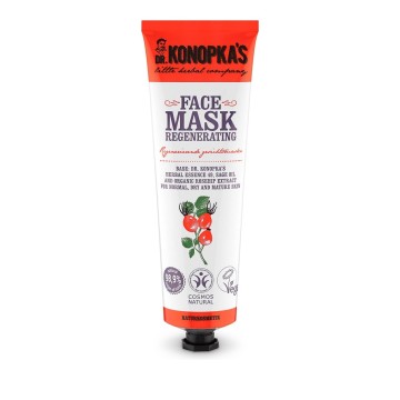 Natura Siberica Dr. Konopkas Face Mask Maschera rigenerante rigenerante per pelli normali secche e mature 50 ml