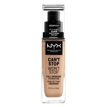 NYX Professional Makeup Cant Stop Wont Stop Full Coverage Foundatio... NYX Professional Makeup Cant Stop Wont Stop Full Coverage Foundatio...