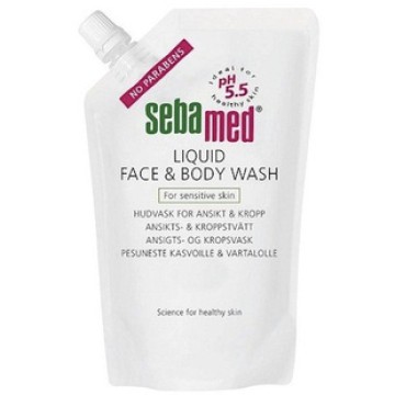 Sebamed Liquid Face & Body Wash Refill, Ανταλλακτικό Γεμίσματος 400ml