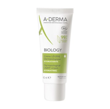 A-Derma Biology Crema Idratante con Texture Leggera 40ml