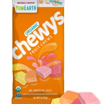 YumEarth Organic Chewys with Fruits 57g YumEarth Organic Chewys with Fruits 57g