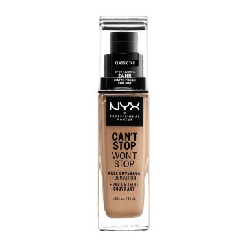 NYX Professional Makeup Cant Stop Wont Stop Full Coverage Foundatio... NYX Professional Makeup Cant Stop Wont Stop Full Coverage Foundatio...